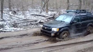 Infiniti QX4 and Toyota 4Runner Offroad Mud 2/27/2017