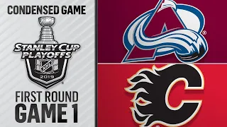 04/11/19 First Round, Gm1: Avalanche @ Flames