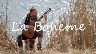 La Boheme - Charles Aznavour [Fingerstyle guitar cover - Clauss] HD