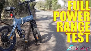 The Electric Bike that goes for MILES! Engwe C20 Pro Range Test