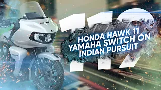 Мотоновости - тизер Honda Hawk, новый турер Indian, возрождение Honda CL и другое