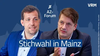 Mainzer OB-Wahl: AZ-Forum zur Stichwahl im Re-Live