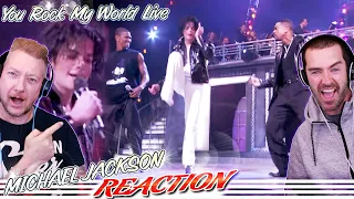 ''You Rock My World'' Michael Jackson ft Usher & Chris Tucker - LIVE