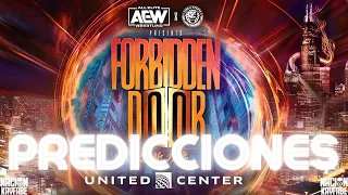 AEW x NJPW - Forbidden Door | PREDICCIONES