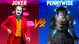 Joker Coffin Dance vs Pennywise Coffin Dance - Tiles Hop EDM Rush!