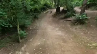 Hitting gaps/jumps at GRAVY TRAIN TRAIL in Duthie Hill MTBike Park,| 4th of July weekend ride 🚲🇺🇸