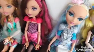 Kolekcja lalek Monster high i Ever after high