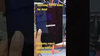 Samsung tab | s3 dead problem solved |Samsung repair guntur contact 9985293456