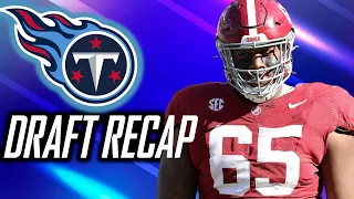 Tennessee Titans 2024 NFL Draft Recap! JC Latham, T'Vondre Sweat, and More!