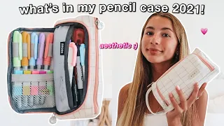 what’s in my pencil case 2021 *back to school & freshman year*