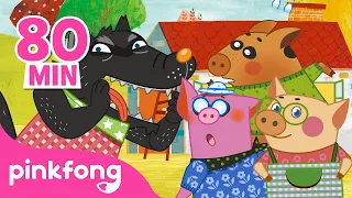 Los Tres Cerditos y más cuentos para niños | Cuentos Clásicos Musicales |Pinkfong Cuentos Infantiles