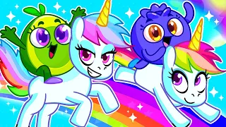 Rainbow Unicorn 😍 Do You Want to Be My Friend? 🦄 +More Kids Songs & Nursery Rhymes by VocaVoca 🥑