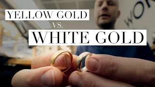 Yellow Gold vs. White Gold, Top 5 Differences