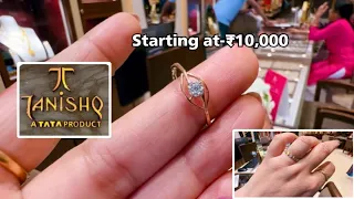 Tanishq Diamond Finger Ring starting at-₹10,000/diamond finger ring with price/diamond rings/deeya