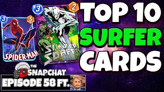 Marvel Snap Chat Podcast #58 | TOP 10 SURFER CARDS | Sebastian Shaw Review | Mailbag