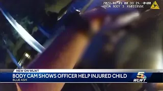 Police: Blue Ash officer's quick thinking saves child's life