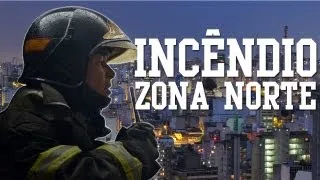 Escute as viaturas em um incêndio na Zona Norte de SP