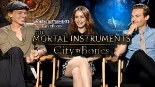 The Mortal Instruments: City of Bones- MAIN CAST (Interviews)