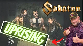 American's First Time Reaction to SABATON - Uprising (Official Music Video) and LIVE at Woodstock.