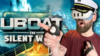 This New VR Game is IMMERSIVE! // UBOAT The Silent Wolf Quest 3 Gameplay