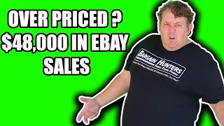 R WE OVERPRICED ON EBAY PLUS TIPS AND TRICKS STORAGE WARS HOW TO SELL