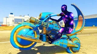 NOUVELLE MOTO TRON INCROYABLE TENUE GALAXY ! (DLC WAR)