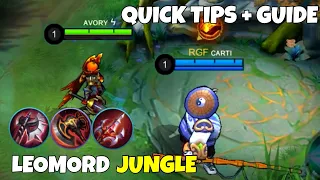Quick And Simple Leomord Jungle Guide ~ MANIAC!! - Avory | MLBB