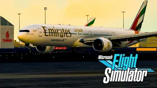 Heathrow (LHR) → Dubai (DXB) | Emirates Boeing 777-300ER | Microsoft Flight Simulator