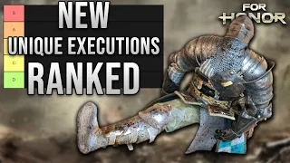 New Unique Execution Tier List [For Honor Y5S3]