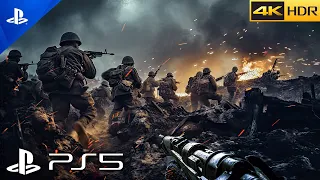 (PS5) Battle of Hamburg | IMMERSIVE Realistic ULTRA Graphics Gameplay [4K 60FPS HDR] Call of Duty