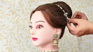 3 Pretty Hairstyles For Party | High Ponytail - High Bun | Headband Hairstyle | Aesthetic Hairstyles