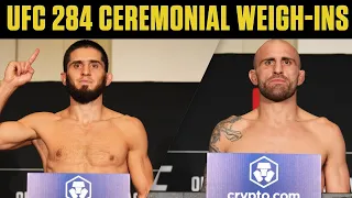 UFC 284 Ceremonial Weigh-Ins | ESPN MMA