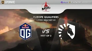 OG vs Team Liquid Game 2 (BO3) MDL Disneyland Paris Major EU Qualifiers