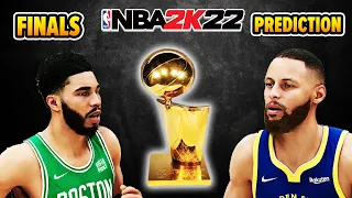 NBA 2K22 Finals Prediction: Warriors vs Celtics