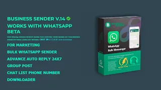 Latest Whatsapp Marketing Software | Software Updated Version | Business Whatsapp Sender 2022 | FREE