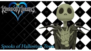 Kingdom Hearts 1.5 OST Halloween Town Battle Theme ( Spooks of Halloween Town )