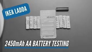 IKEA LADDA 2450 AA Battery Testing