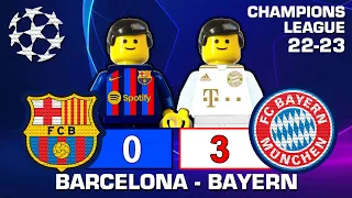 Barcelona vs Bayern 0−3 • Champions League 2022/23 All Goals & Hіghlіghts Lego Football