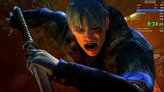 DmC Devil May Cry Vergil's Downfall speedrun New Game Human 16:38