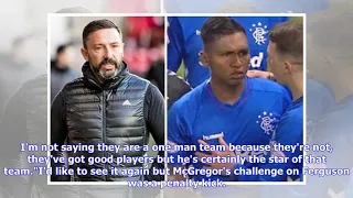 Aberdeen boss Derek McInnes sends warning to SFA and Rangers over Alfredo Morelos red card