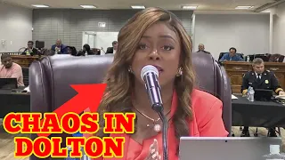 TIFFANY HENYARD CALLED WORST MAYOR IN AMERICA BY DOLTON RESIDENTS TRUSTEE MEETING TURNS INTO CHAOS