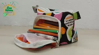 Sew a pencil case with your own hands / How to sew a cosmetic bag / master class from SvGasporovich