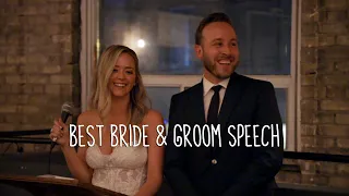 Best Bride & Groom Speech