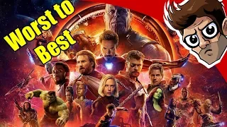 Every Marvel Movie (Before Infinity War) Ranked Worst to Best - Lyle Rath