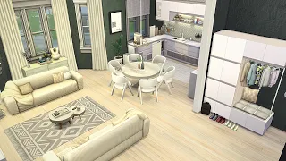 IKEA APARTMENT (18 Culpepper House) 🌆 Sims 4 Speed Build Stop Motion (NO CC)