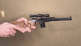 VSS Vintorez in 1/2 scale full-auto firing