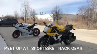 2016 Yamaha R1 first spring ride