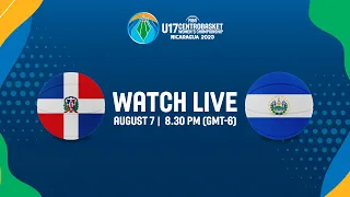 Dominican Republic v El Salvador | Full Basketball Game | Centrobasket U17 Women's Championship 2023