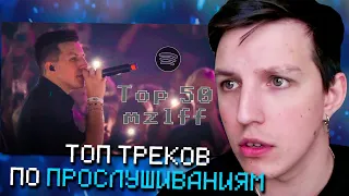 МАЗЕЛЛОВ СМОТРИТ: ТОП 50 ТРЕКОВ MZLFF ПО ПРОСЛУШИВАНИЯМ В SPOTIFY| Май 2024| Илья Мазеллов