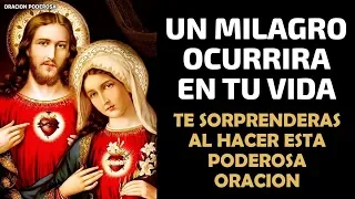 Te sorprenderás al hacer esta poderosa oración, un milagro ocurrirá en tu vida!